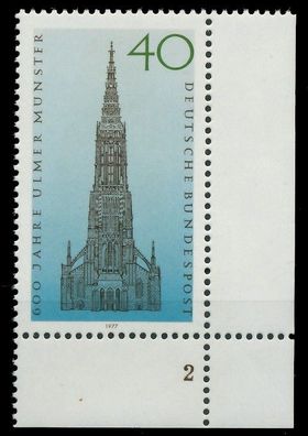 BRD BUND 1977 Nr 937 postfrisch Formnummer 2 X3D0C7E