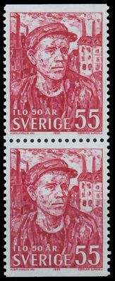 Schweden 1969 Nr 632Do Du postfrisch SENKR PAAR SE03716