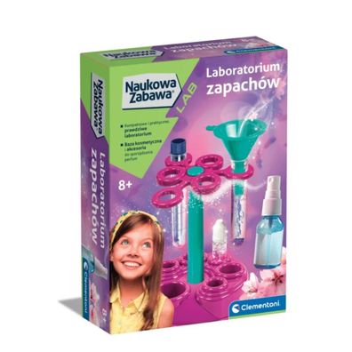 Wissenschaftlicher Spaß Duftlabor-Set: Parfüms Polnische Sprache Clementoni 50867
