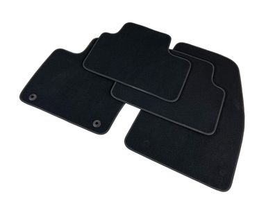 Original Volvo Fußmatten Rips schwarz XC40 R-Design Teppich Stoff Matten Textil