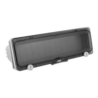 Klappfenster IP67 Betätigungsklappe 12-Module Sicherungsmodule + Schiene TpE