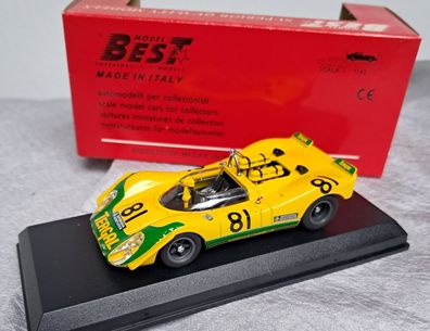 Porsche 908/2 Temporada 1970 #81 J. Fernandez , Best