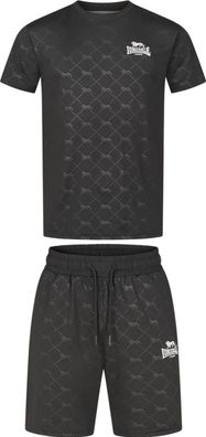 Lonsdale Prestwood Funktionsshirt &amp; Shorts Set Normale Passform