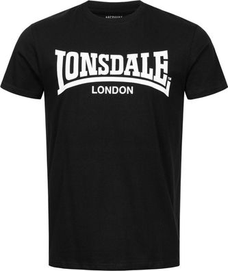 Lonsdale T-Shirt Piddinghoe T-Shirt normale Passform Doppelpack