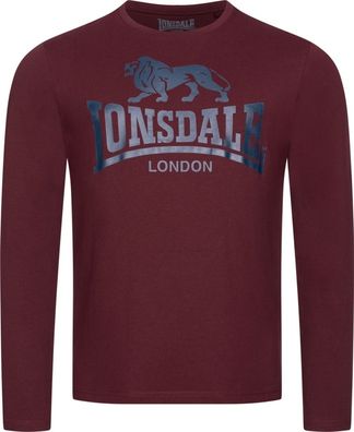 Lonsdale Longsleeve Ayrshire Langarmshirt normale Passform Doppelpack