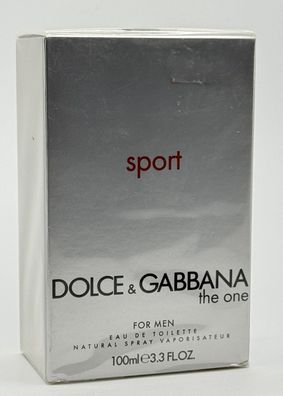 Dolce & Gabbana The One Sport For Men Eau de Toilette 100ml