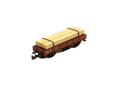 Märklin mini-club 8610 - Niederbordwagen mit Ladung - 1:220 - Nr. 495