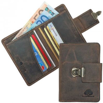 Greenburry Geldbörse 1704, braun, Damen