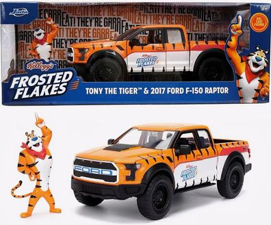 Frosted Flakes - Tony The Tiger & 2017 Ford F-150 Raptor - 1:24 Jada Die Cast