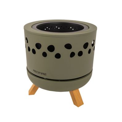 REDFIRE® Pellet Firepit Dudly L Feuerschale Forest Green Feuerkorb Ø 53 cm 210880