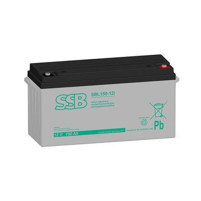 SSB Battery SBL150-12i AGM Bleiakku 12V 150Ah M8-Schraubanschluss