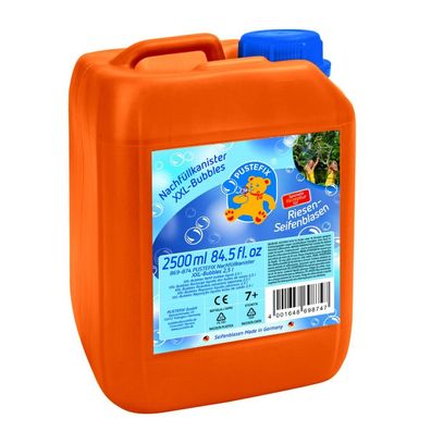 Pustefix Nachfüllflasche XXL-Bubbles 2,5 Liter, Seifenblasen