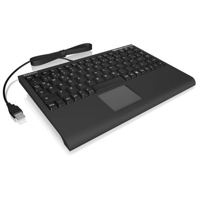 Keysonic KeySonic Mini-TAS Smart-Touchpad SoftSkin, BK, ACK-540U+(DE)