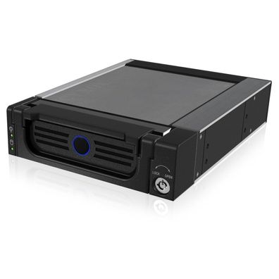 Icy Box We-Ra. IcyBox 3,5" SATAI+II in 1x5,25" IB-138SK-B-II sw retail