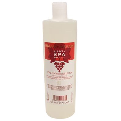 Bruno Vassari, Kianty SPA, Grape, Anti-Ageing, Massage Oil, Dry Oil, 500ml