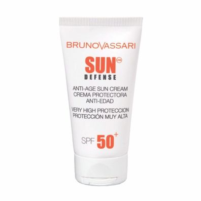 Sun Defense, Vitamin E, UV Protection, Sunscreen Cream, For Face, SPF 50 + , 50ml