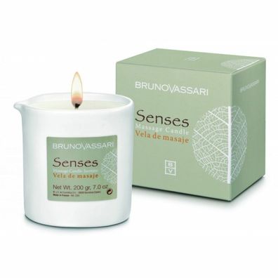 Bruno Vassari, Senses, Massage Oil Candle, 200 g