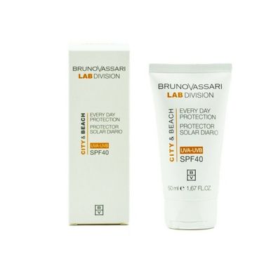 City & Beach, Titanium Dioxide, Hydrating, Morning, Cream, For Face, SPF 40, 50ml