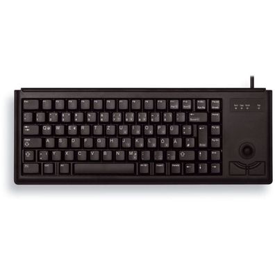 Cherry CHERRY ML4400 Tastatur Wired DE TKL 75% + Trackball schwarz