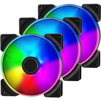 Fractal Design Fractal DESIGN Lüfter Prisma AL-14 140mm RGB LED 3-Pack