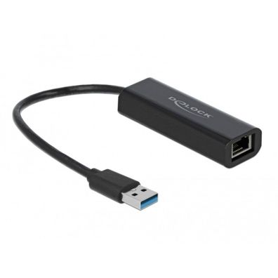 Delock DELOCK Adapter USB 3.1 Typ-A Stecker zu 2,5 Gbit LAN