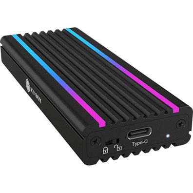Icy Box IcyBox Externes Type-C Gehäuse für M.2 NVMe SSD extern retail