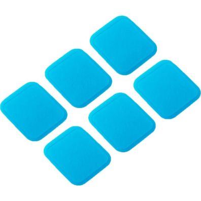 Nachkaufset EM 50 Gel Pads (blau, 6 Stück)