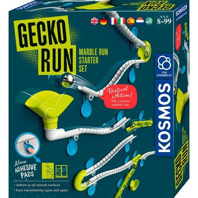 KOSMOS Gecko Run - Marble Run Starter Set V1, Kugelbahn (internationale Version)