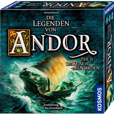 Die Legenden von Andor - Teil II: Die Reise in den Norden, Brettspiel (Erweiterung)