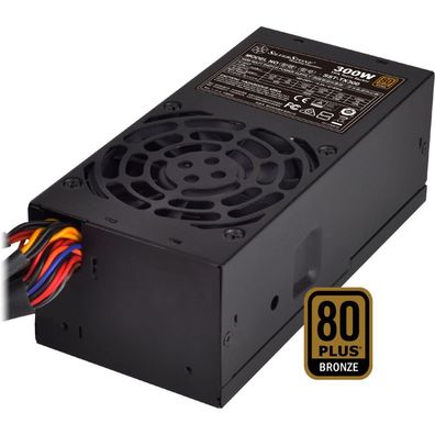 SST-TX300 (schwarz, 1x PCIe, 300 Watt)