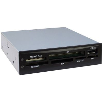 Inter-Tech Inter-Tech Card Reader CI-02 USB 2.0 für gängige Speicherk