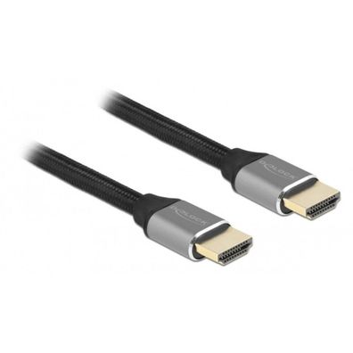 Delock DELOCK Ultra High Speed HDMI Kabel 48 Gbps 8K 60 Hz grau 3m