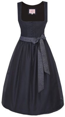 Dirndl Ellgau 65cm Länge blau - Größe: 42