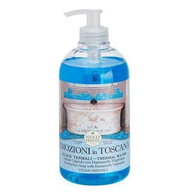 Nesti Dante Toscane Flüssigseife mit Thermalwasser, 500 ml
