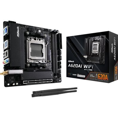 ASRock A620AI WiFi, AM5 mITX HDMI, DDR5 retail