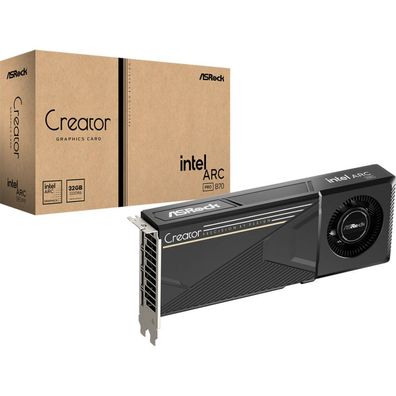 ASRock Intel Arc Pro B70 Creator, 32GB DDR6, HDMI/3xDP