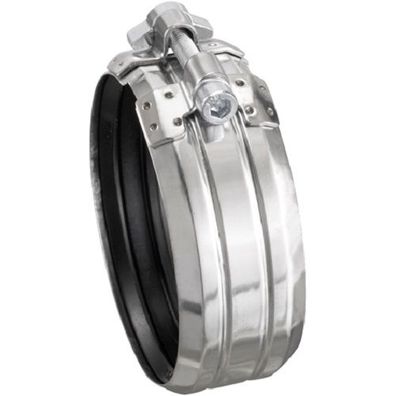 OHA-Rabbit-Verbinder für Guss-Rohre DN 100, Edelstahl W2, EPDM (810)