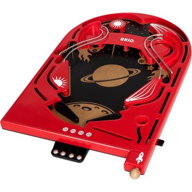 BRIO Holz-Flipper Space Safari, Geschicklichkeitsspiel
