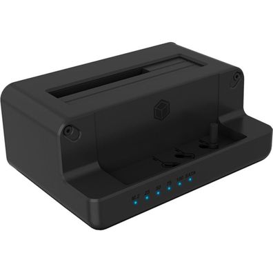 Icy Box Docking- & Klonestation IcyBox M.2NVMe SSD,2,5"/3,5"SSD/HDD retail