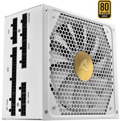 Sharkoon Sharkoon Netzteil Rebel P30 Gold 1000W Modular 80+ Gold weiß