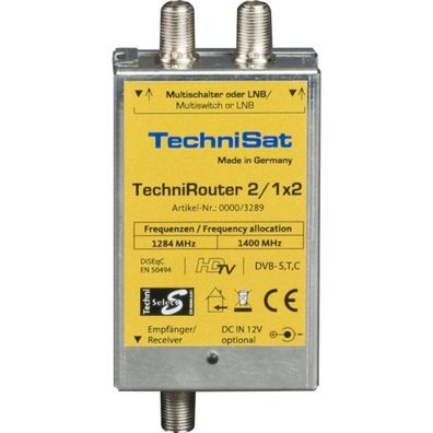 Technirouter MINI 2/1X2 (silber)
