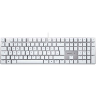 KC 200 MX (weiß/silber, DE-Layout, Cherry MX2A Silent Red)