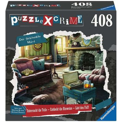 Ravensburger Ravensburger 17562 Puzzle Puzzle X Crime: Der geschenkte Mord 408 Teile