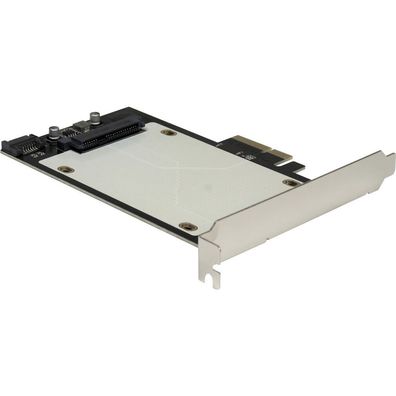Inter-Tech AC Adapter KT048, PCIe zu SFF8639/U.2