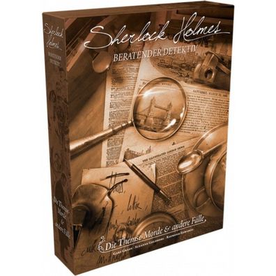 Sherlock Holmes Beratender Detektiv: Die Themse-Morde & andere Fälle, Brettspiel
