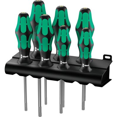 367/7 Torx HF Kraftform Plus Schraubendrehersatz mit Haltefunktion + Rack - 223161