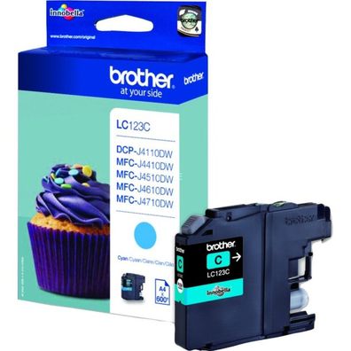 Brother Brother Ink LC 123 Cyan (LC123C)