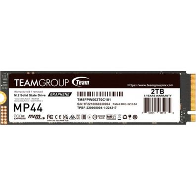MP44 2 TB (PCIe 4.0 x4, NVMe, M.2 2280)