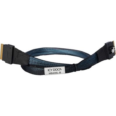 IcyDock Kabel SlimSAS SFF-8654 8i to SlimSAS SFF-8654 8i 5.0