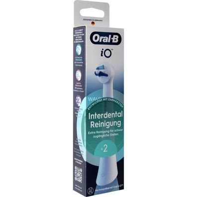 Oral-B iO Aufsteckbürsten Interdental Reinigung 2er